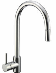 Rubinetto Cucina Miscelatore Monocomando Doccetta Estraibile Apell AP7790CR Cromato
