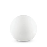Piantana Moderna Sole Materie Plastiche Bianco 1 Luce E27 D50Cm