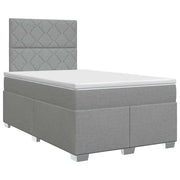 Letto box spring con materasso Grigio Chiaro 120 x 200 cm 3453388