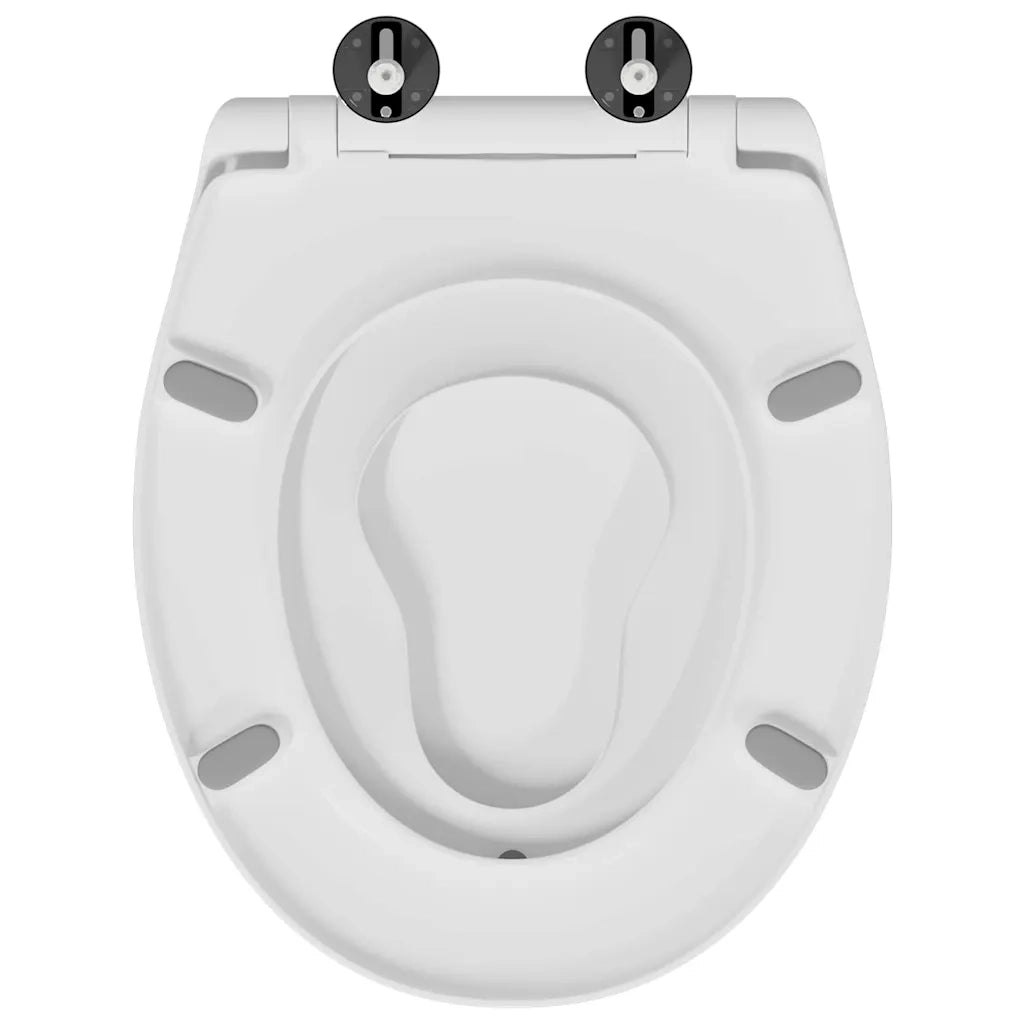 Sedile del WC Bianco 47 x 37 x 4 cm Duroplast CFW3817224