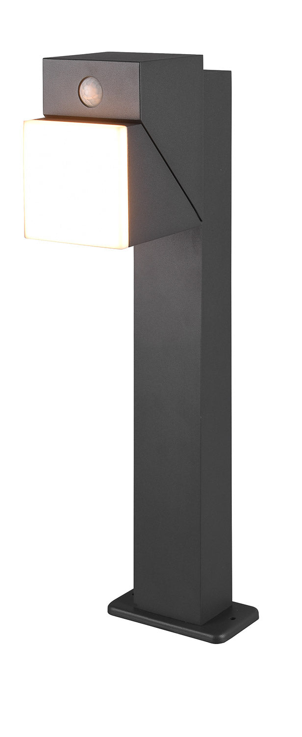 Lampada Palo da Esterno a LED SMD in Allumnio Pressofuso Antracite