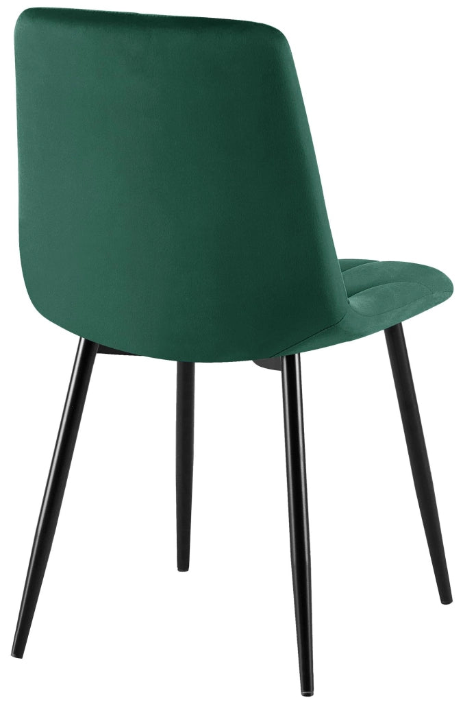 Set di 2 sedie da pranzo in velluto Clairton 3