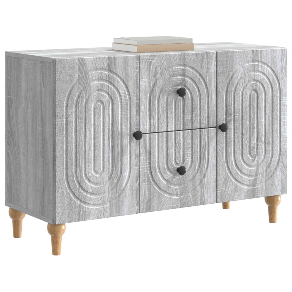 Mobile TV Grigio Sonoma 89 x 34,5 x 60 cm Legno ingegnerizzato 894201