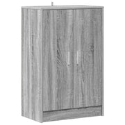 Scarpiera | Mobile per scarpe Grigio Sonoma 60x35x92 cm in Legno Multistrato