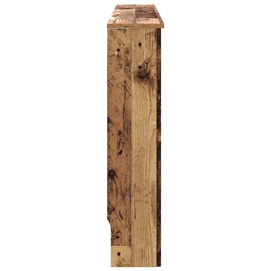 Copertura per radiatori Legno vecchio 112 x 19 x 81,5 cm 884111