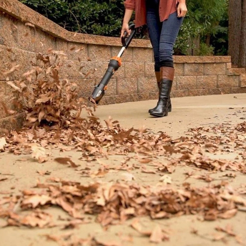 Soffiatore a Batteria WG543E 20V Brushless LeafJet 209 km/h con Batteria 4Ah per Pulizia Giardino - WORX
