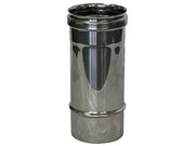 RACCORDO PER TUBO ACCIAIO INOX M/F AISI 304 MONOPARETE SPESSORE MM.0,5- - MF ø mm.80 - 1 pezzi
