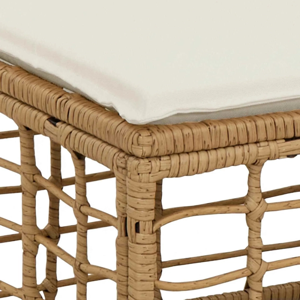 Divano da Giardino 4 Posti Senza Braccioli 4 pcs