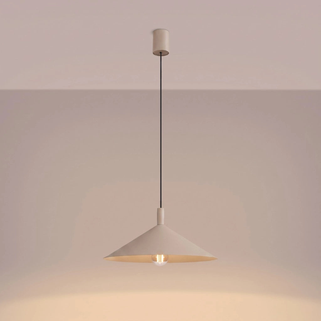 Lampada a sospensione NOX 40 taupe