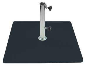 Base per Ombrellone da Giardino 60 Kg per Tubi Ø70mm in Metallo Grafite