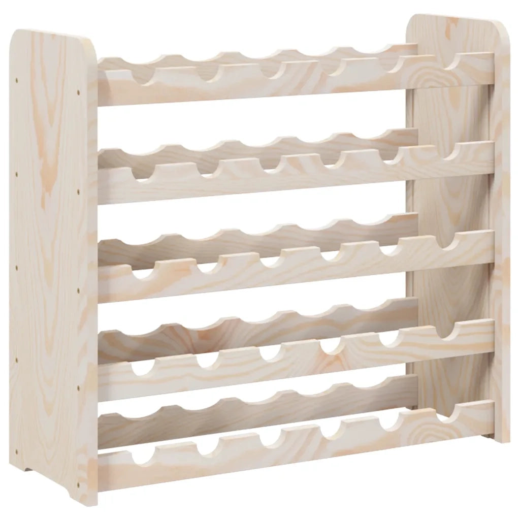 Portavini 67,5x25x60 cm in Legno Massello di Pino CFW2331145