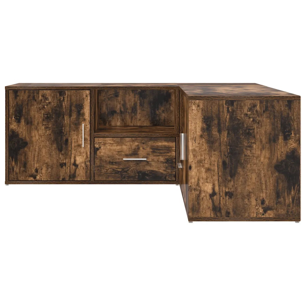 Mobile Angolare Rovere Fumo 200x40x45 cm in Truciolato CFW1961583
