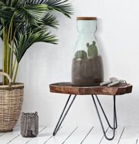 Vaso Garden Ø21,5x43,5 cm Vetro Trasparente