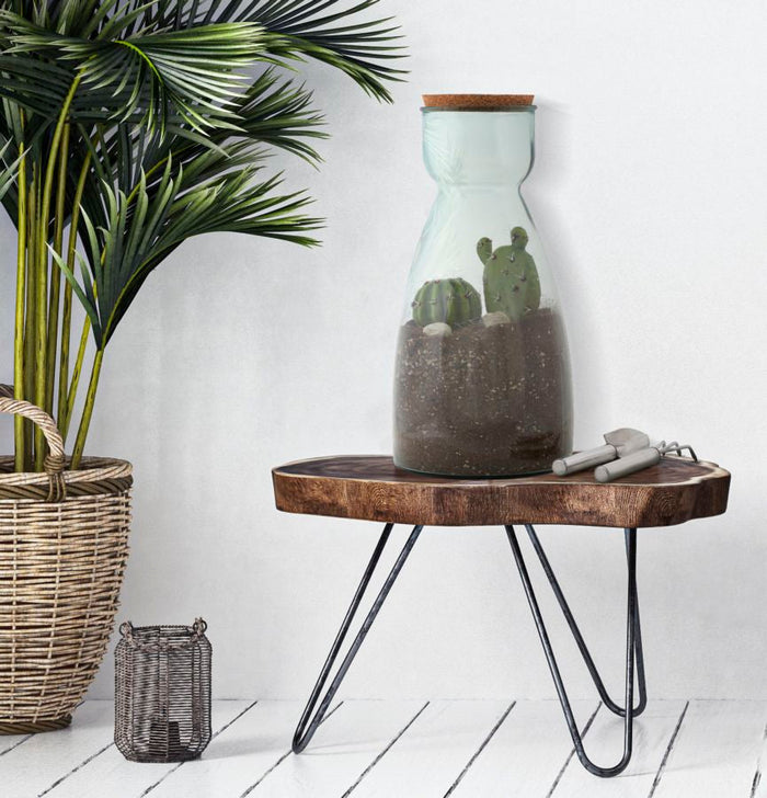 Vaso Garden Ø21,5x43,5 cm Vetro Trasparente