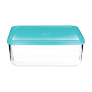 Contenitore ermetico frigo Frigoverre system rettangolare 26 x 21 cm bormioli