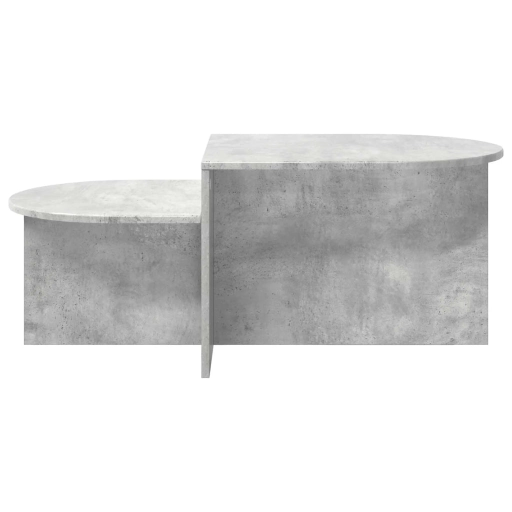 Tavolino da salotto Grigio Cemento 100 x 50 x 40 cm 8001049