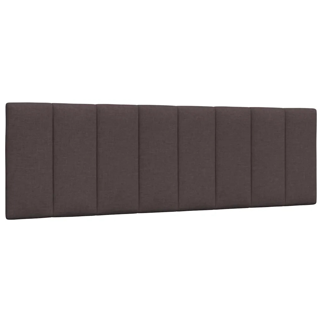 vidaXL Giroletto senza Materasso Marrone Scuro 160x200 cm Tessuto