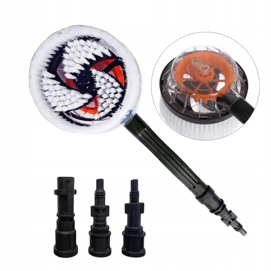 Spazzola Rotante TurboClean SpinBrush 3in1 – Compatibile con Idropulitrici Lavor, Karcher