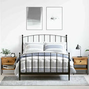 Comodino con cassetto 2 pz-Set di 2 Tavolino da notte Legno vecchio 40 x 42 x 45 cm
