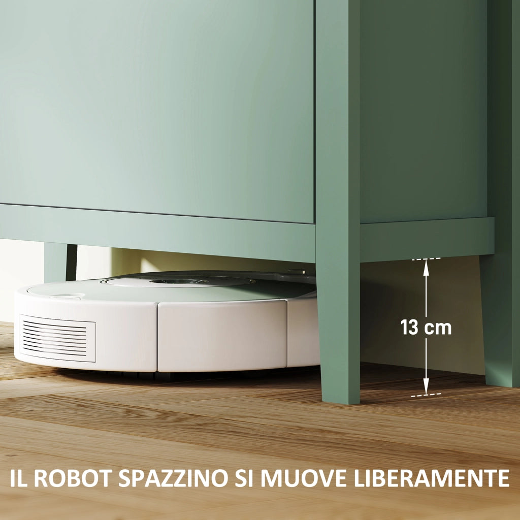 Scarpiera Slim per 14 Paia di Scarpe 80x24x95,5cm 2 Cassetti Verde