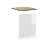 Pannello frontale Fame-Line Bianco lucido/Bianco 60 cm, PL Rovere Vicco