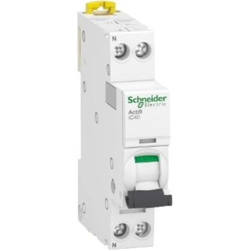 INTERRUTTORE MAGNETOTERMICO IC40A 1P+N C 10A 4500A