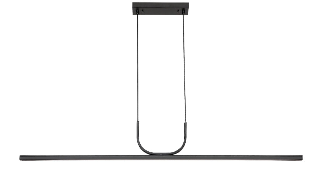 Lampada a sospensione LED 25W Rabalux Elia nera Ø120