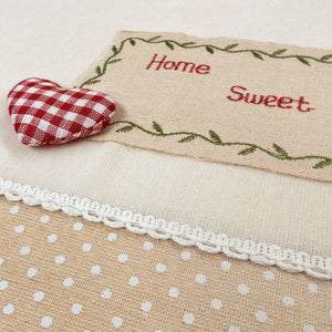 Tovaglia Cucina Runner 140x180 cm Centrotavola Shabby Chic Tessuto Copritavolo Dis.A