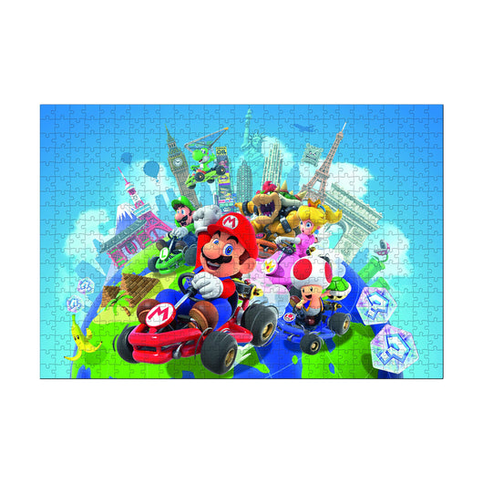 TOP PUZZLE - MARIO KART IN GIRO PER IL MONDO - 500 PEZZI
