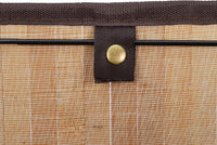 Coperchio portabiancheria 2 scomparti 72 litri bambù 13_0001910