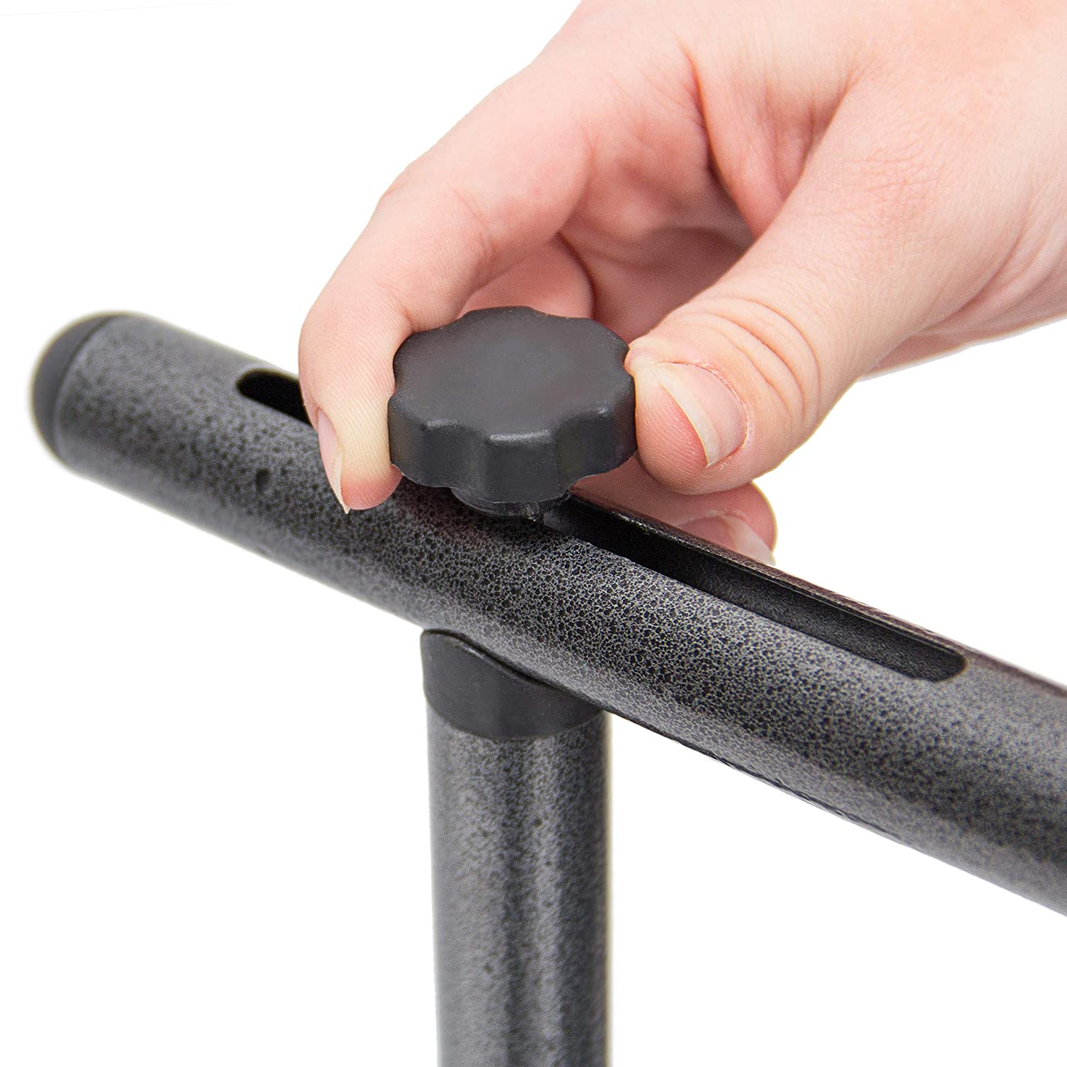 Tavolino pieghevole da balcone pieghevole 3 livelli regolabile nero 13_0002691