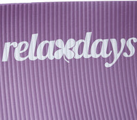 Tappetino yoga spessore 1 cm cinturino in gomma trasporto ginnastica pilates aerobica viola 13_0002843_8