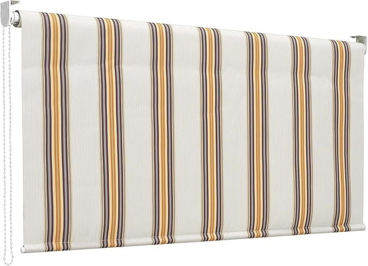 Tenda da sole a caduta 250x200 cm riga beige T1372028/C