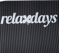 Tappetino yoga spessore 1 cm cinturino in gomma trasporto ginnastica pilates aerobica nero 13_0002843_3