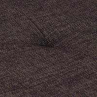 Panca panca porta scarpe cuscino scarpiera imbottita in tessuto 2 livelli marrone metallo 13_0000366_3