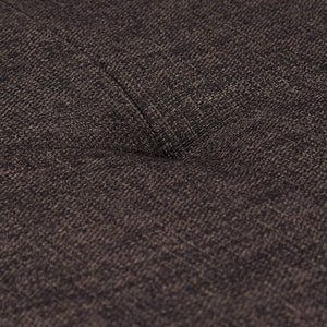 Panca panca porta scarpe cuscino scarpiera imbottita in tessuto 2 livelli marrone metallo 13_0000366_3