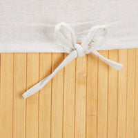 Cesto portabiancheria pieghevole con sacco triangolare 65 cm bambù natura 13_0001902_8