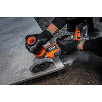 SMERIGLIATRICE ANGOLARE Ø125mm BRUSHLESS 18V A BATTERIA BEWS18-125BLPX2-0 AEG