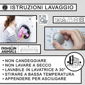 Runner da Tavola, Centrotavola Moderno per Mobili da interno o esterno Made in Italy (Giglio Bianco)