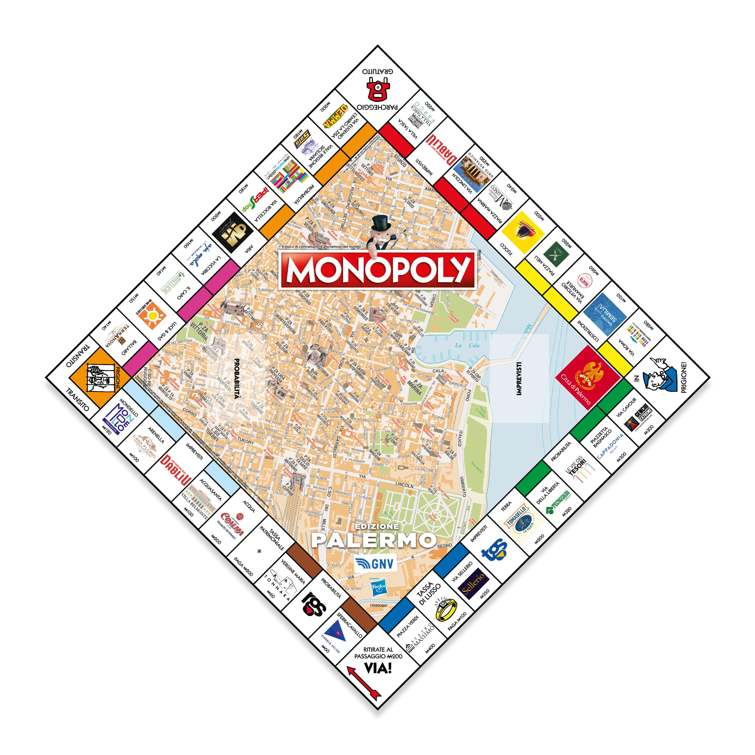 MONOPOLY PALERMO QUADRATA