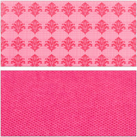 Sgabello baule contenitore per giocattoli, pouf portaoggetti per bambini rosa 13_0002763