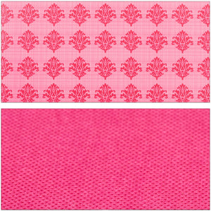 Sgabello baule contenitore per giocattoli, pouf portaoggetti per bambini rosa 13_0002763