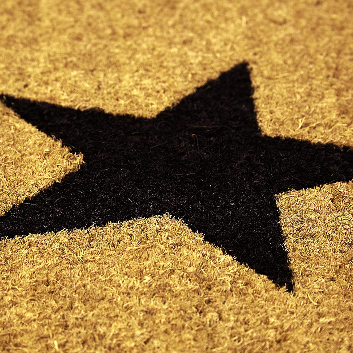 Zerbino tappetino porta d'ingresso stella piede asciugamano fibre naturali di cocco 13_0001827