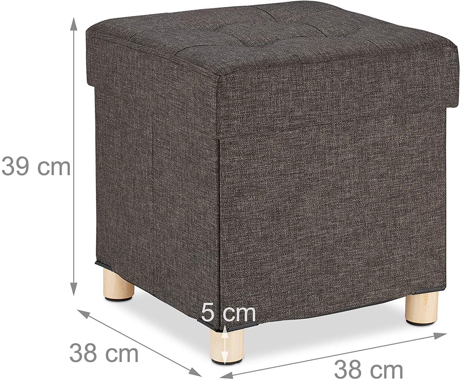 Sgabello pouf petto con vano contenitore marrone 13_0002754_2