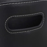 Accessorio per caminetto portalegna 55 cm nero sintetico 13_0001898