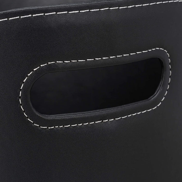 Accessorio per caminetto portalegna 55 cm nero sintetico 13_0001898