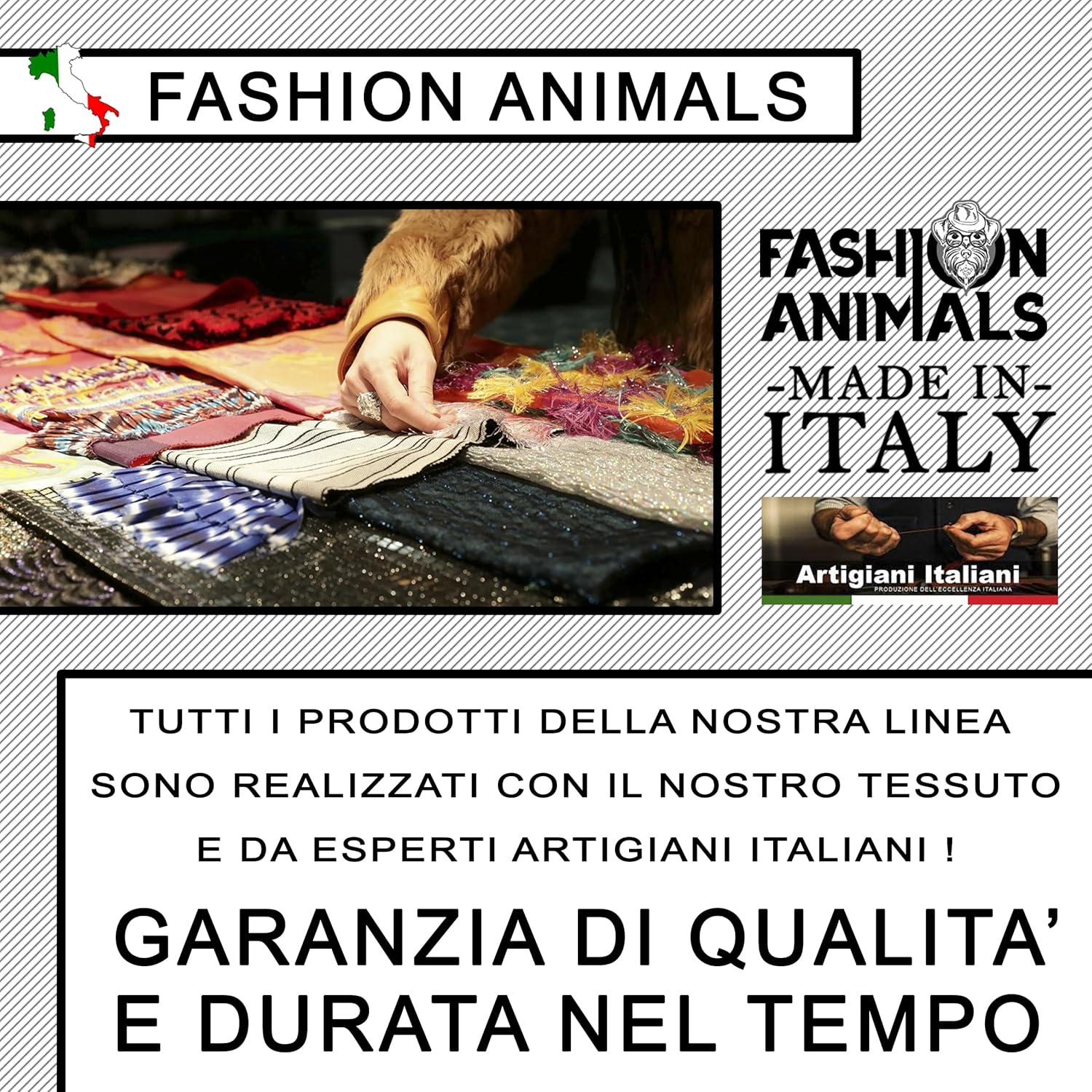 Plaid per cani e gatti - 100% Lana - Coperta morbida e lavabile 150x100 cm - Elegante e resistente - Made in Italy (Senape)