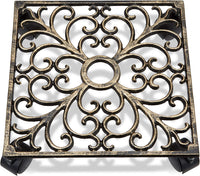 Portapiante quadrato in ghisa su rotelle 13_0002225_2