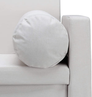 panca con schienale 2 posti cassapanca ripiegabile pratica seduta ribaltabile 115 cm panna 13_0000374_2