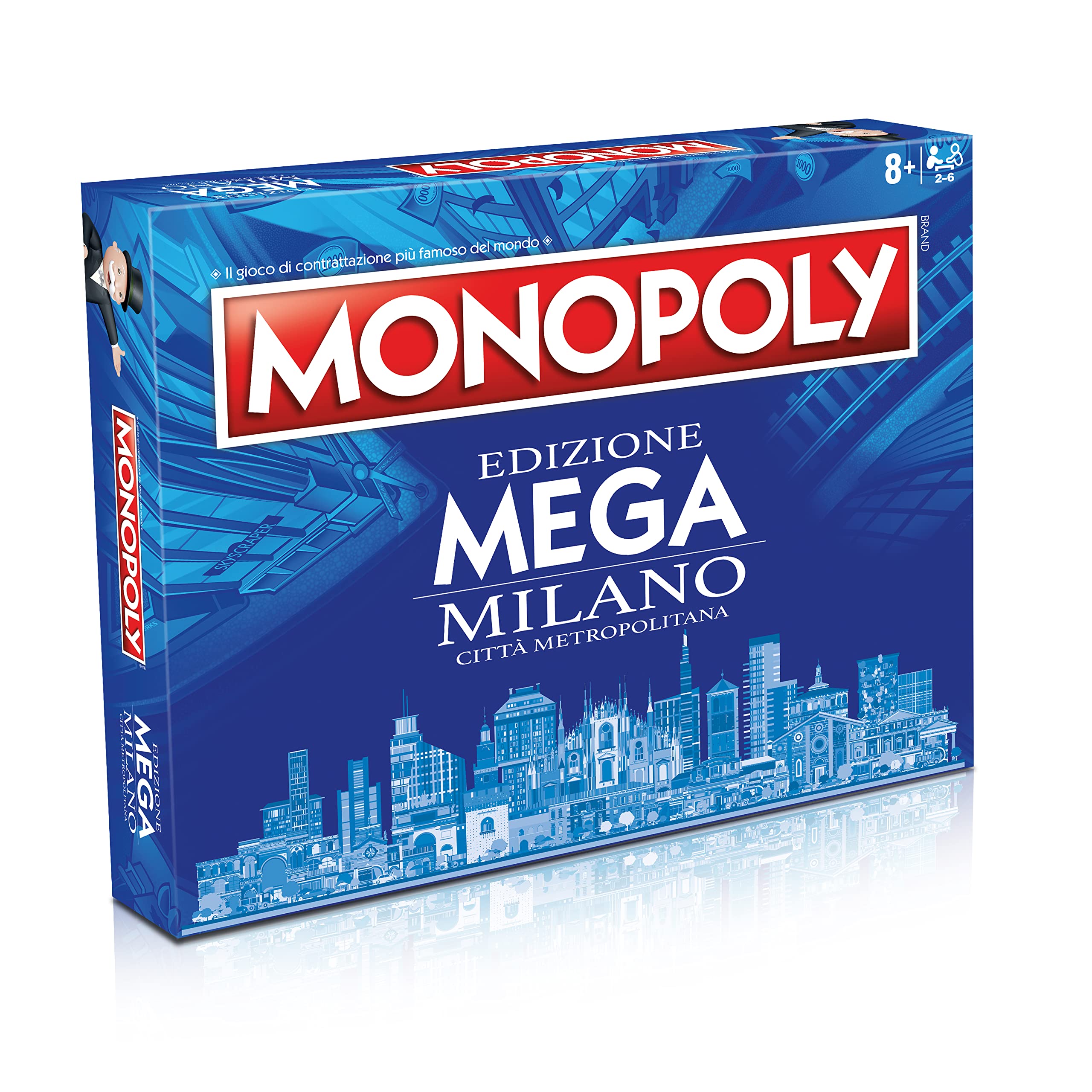 Monopoly: Winning Moves - Edizione Mega Milano Citta' Metropolitana